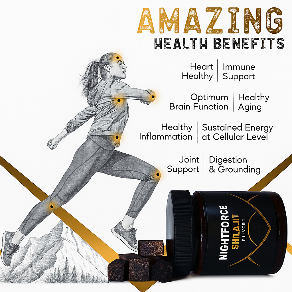 NightForce Shilajit Gummies