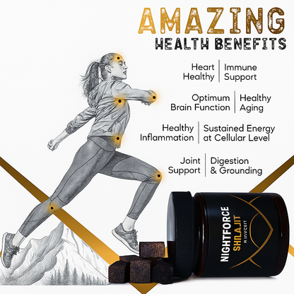 NightForce Shilajit Gummies